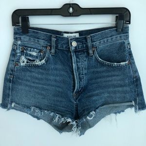 Agolde Parker Jean Denim Shorts
